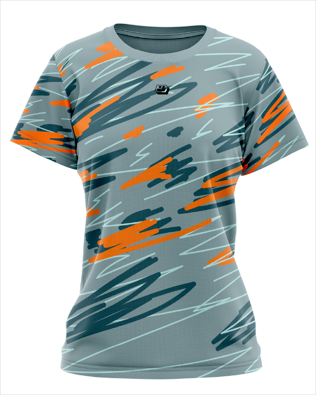 Jersey Graffiti Blue - Mujer