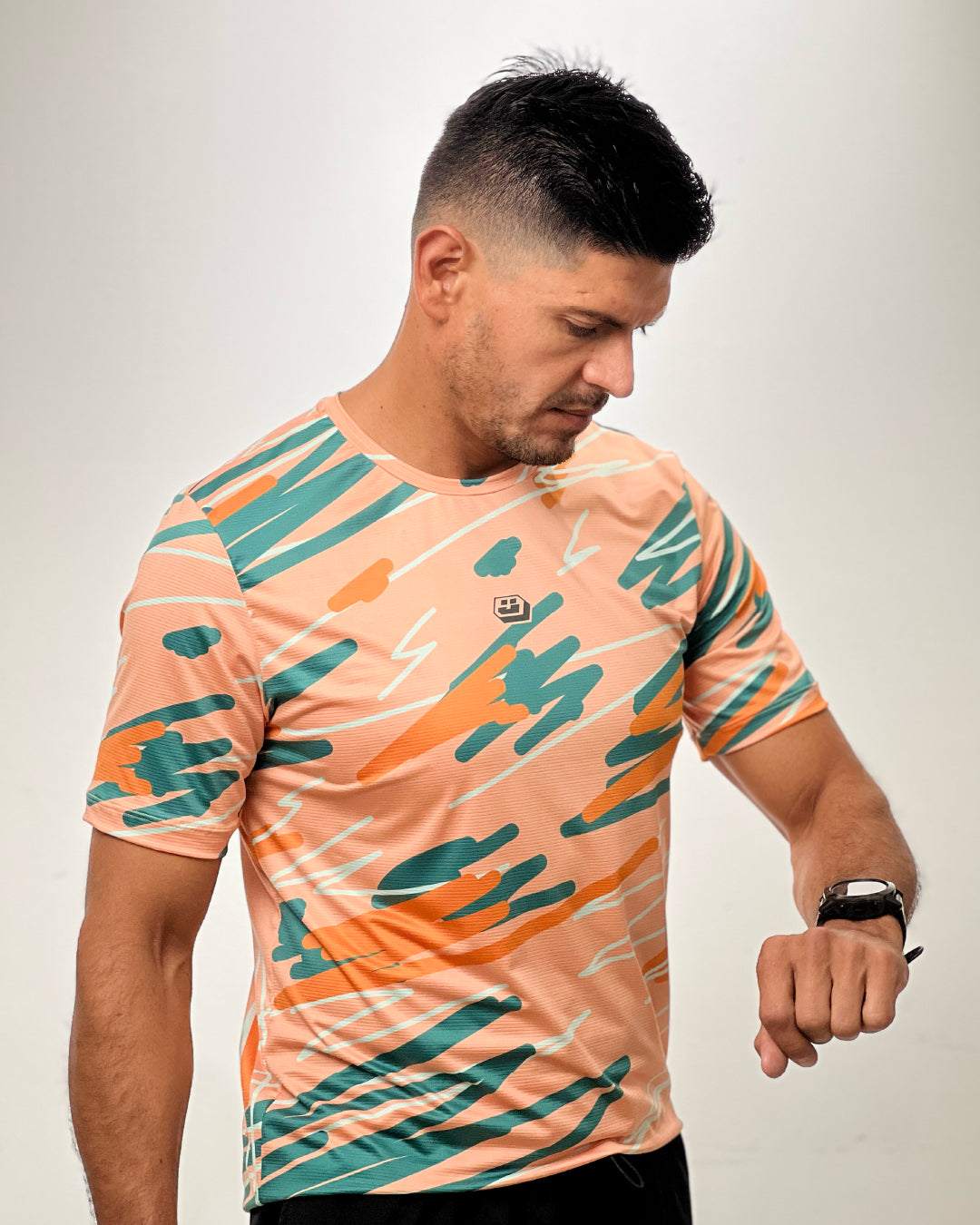CAMISETA GRAFFITI HOMBRE | CORAL