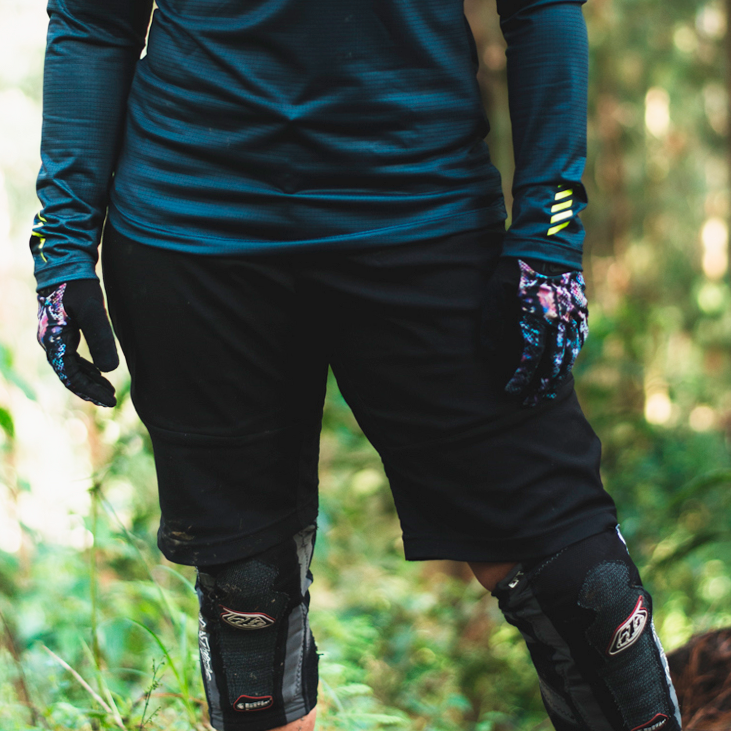 Pantaloneta MTB Blanca - Mujer