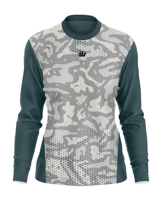 MUJER | JERSEY CAMO VERDE