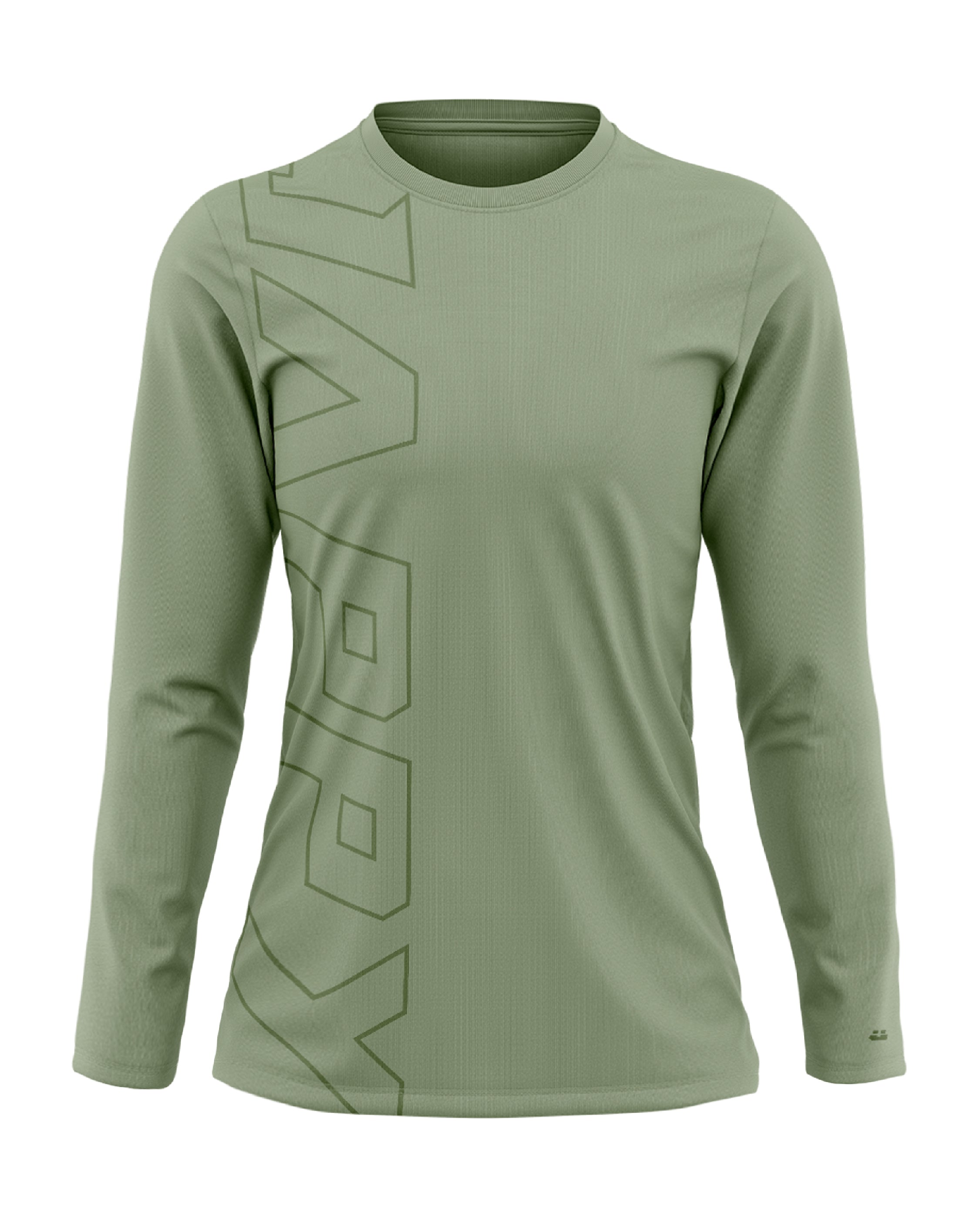 Jersey Plain Sage - Mujer