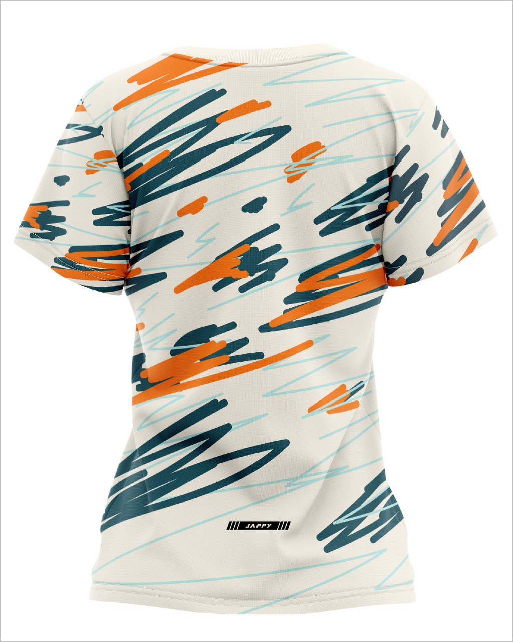 Jersey Graffiti Beige - Mujer