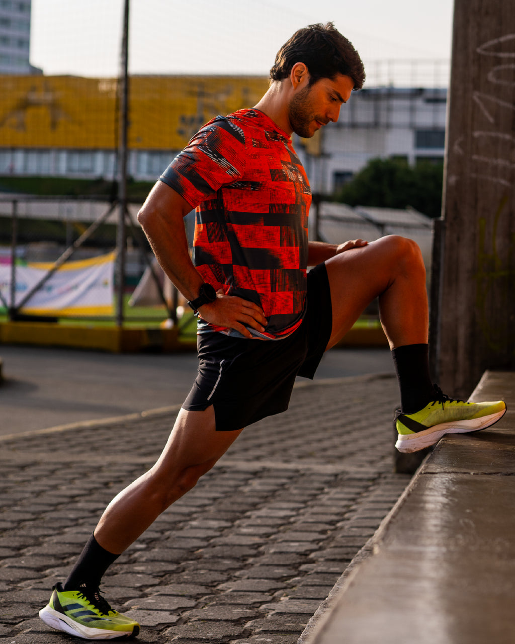 Jersey Running Ultimate Naranja - Hombre