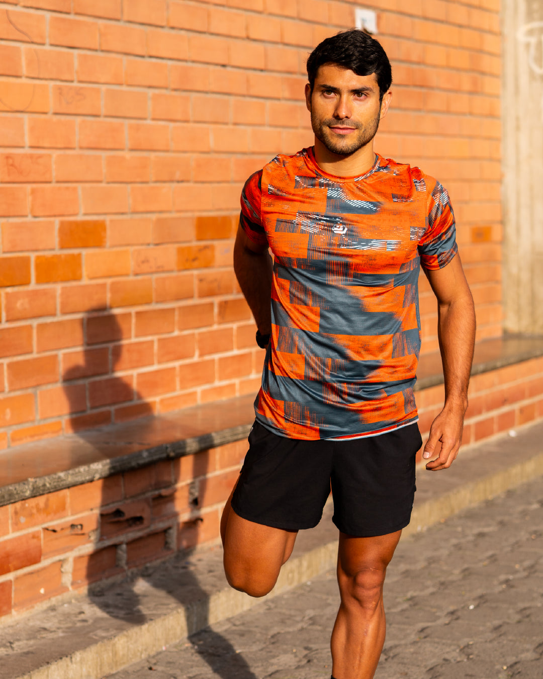 CAMISETA RUNNING HOMBRE | NARANJA