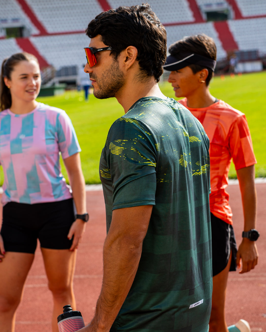 Jersey Running Ultimate Verde - Hombre