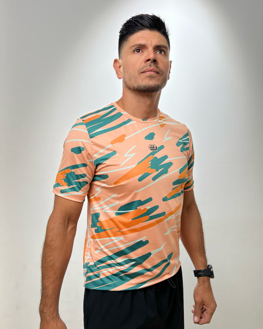 CAMISETA GRAFFITI HOMBRE | CORAL