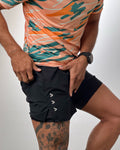 Pantaloneta Momentum Negra - Hombre