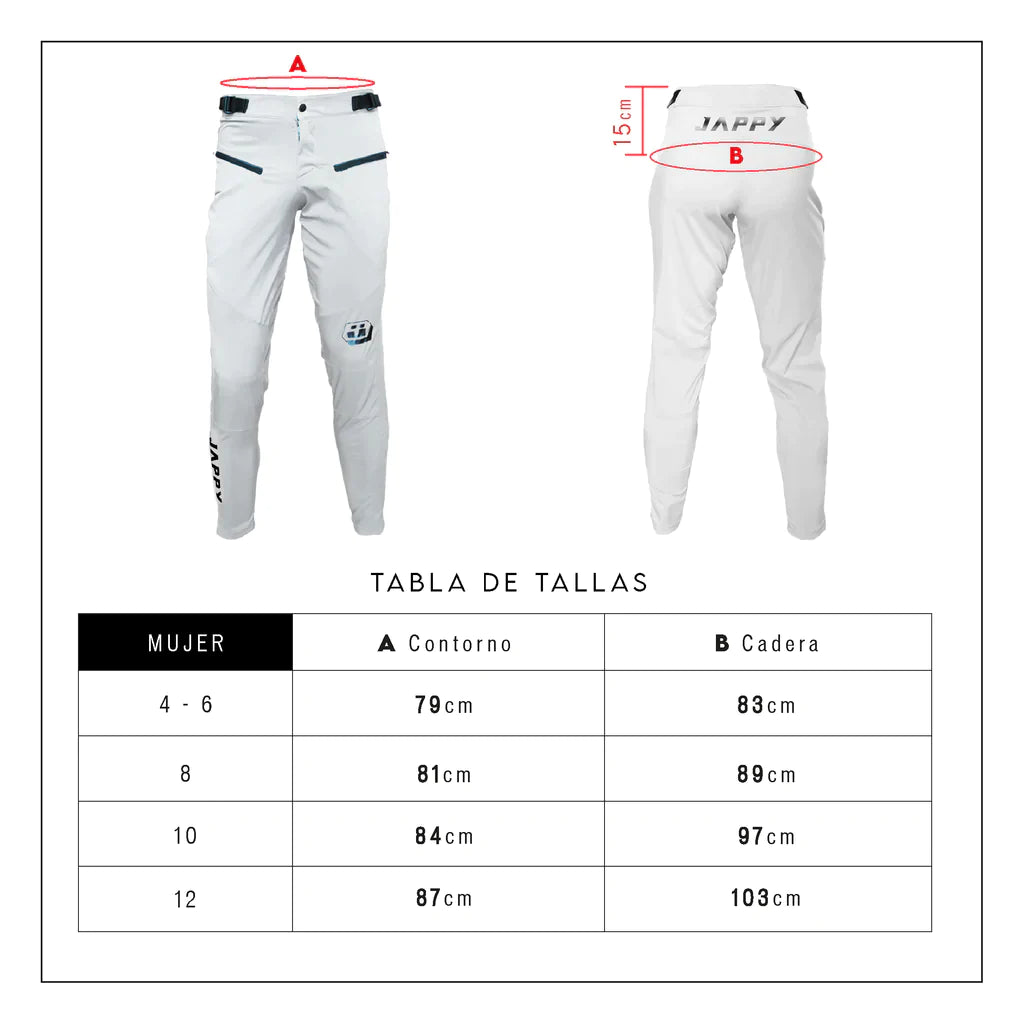 Pantalón MTB Lila Mujer