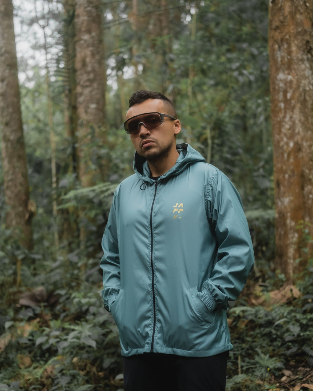 Cortavientos Verde - Hombre
