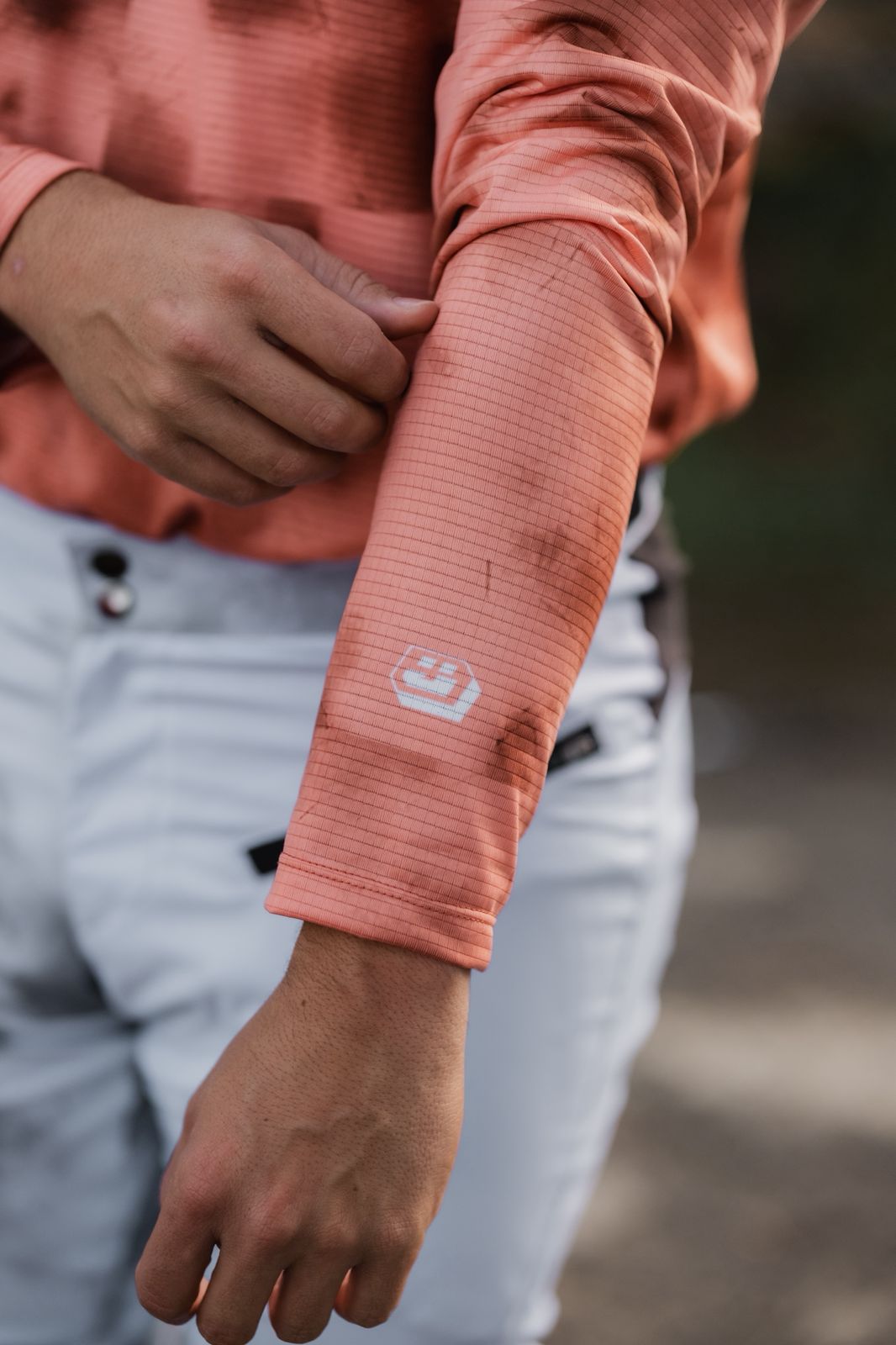 HUMO - Jersey ash coral - Hombre