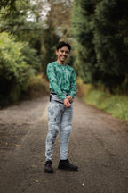 HUMO - Jersey mystic green - Hombre