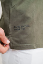 ORÍGENES - Pocket Tee Deep Olive - UniSex