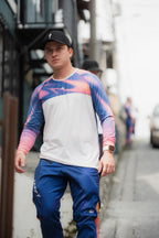 Jersey Manga RANGLAN Electric Blue -  Hombre