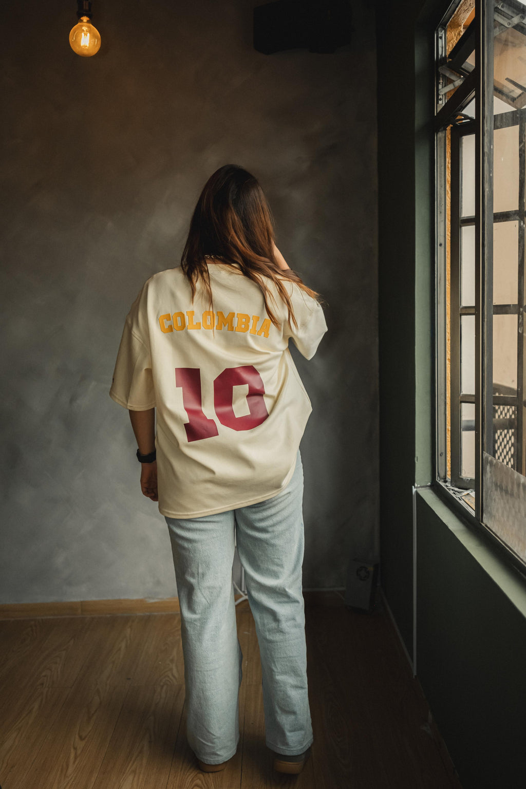 CAMISETA ALGODÓN BEIGE