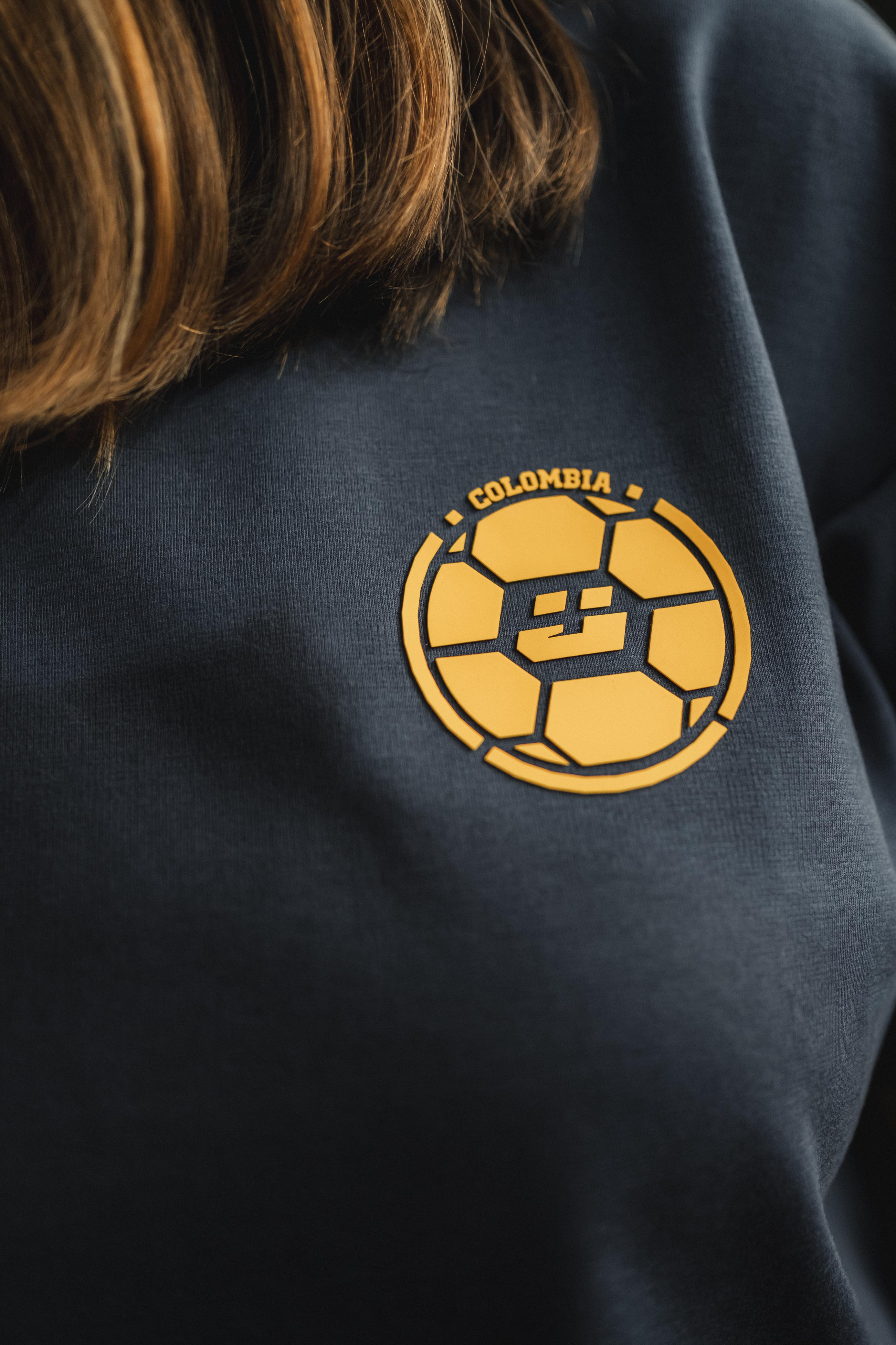 CAMISETA ALGODÓN AZUL