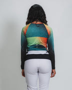 SPACE 2.0 - Jersey turquesa - Mujer