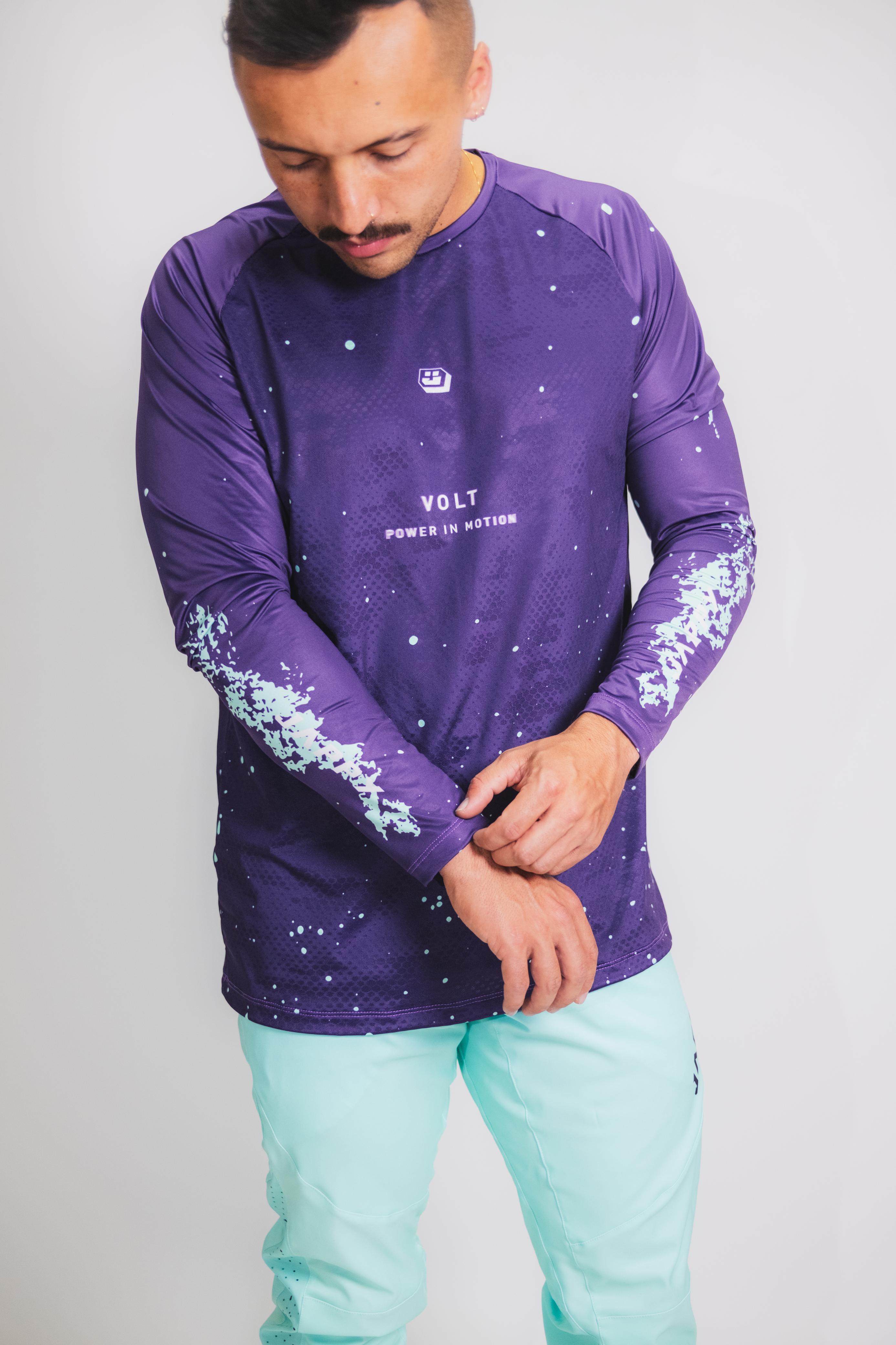 VOLT - Jersey morado -  Hombre