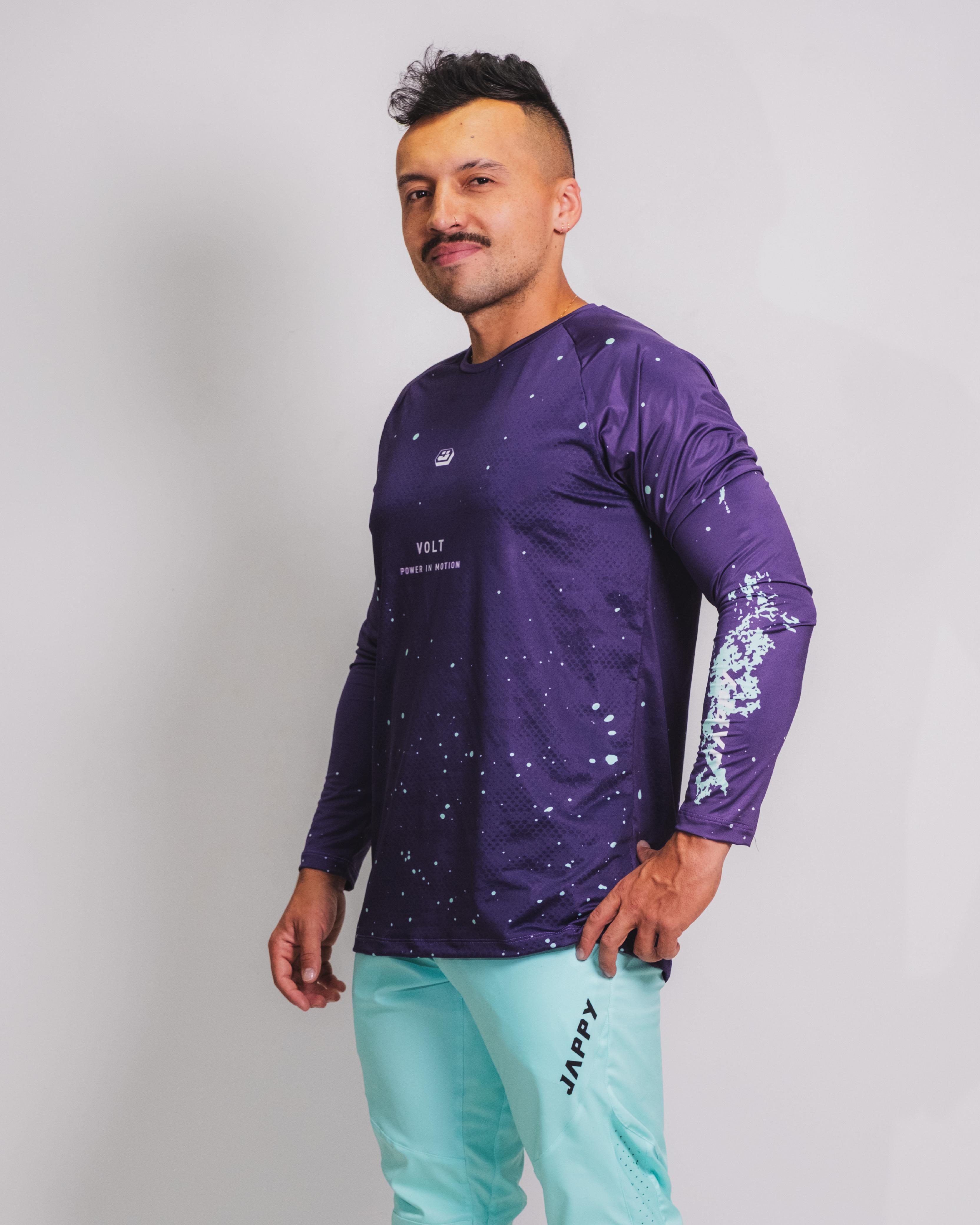 VOLT - Jersey morado -  Hombre