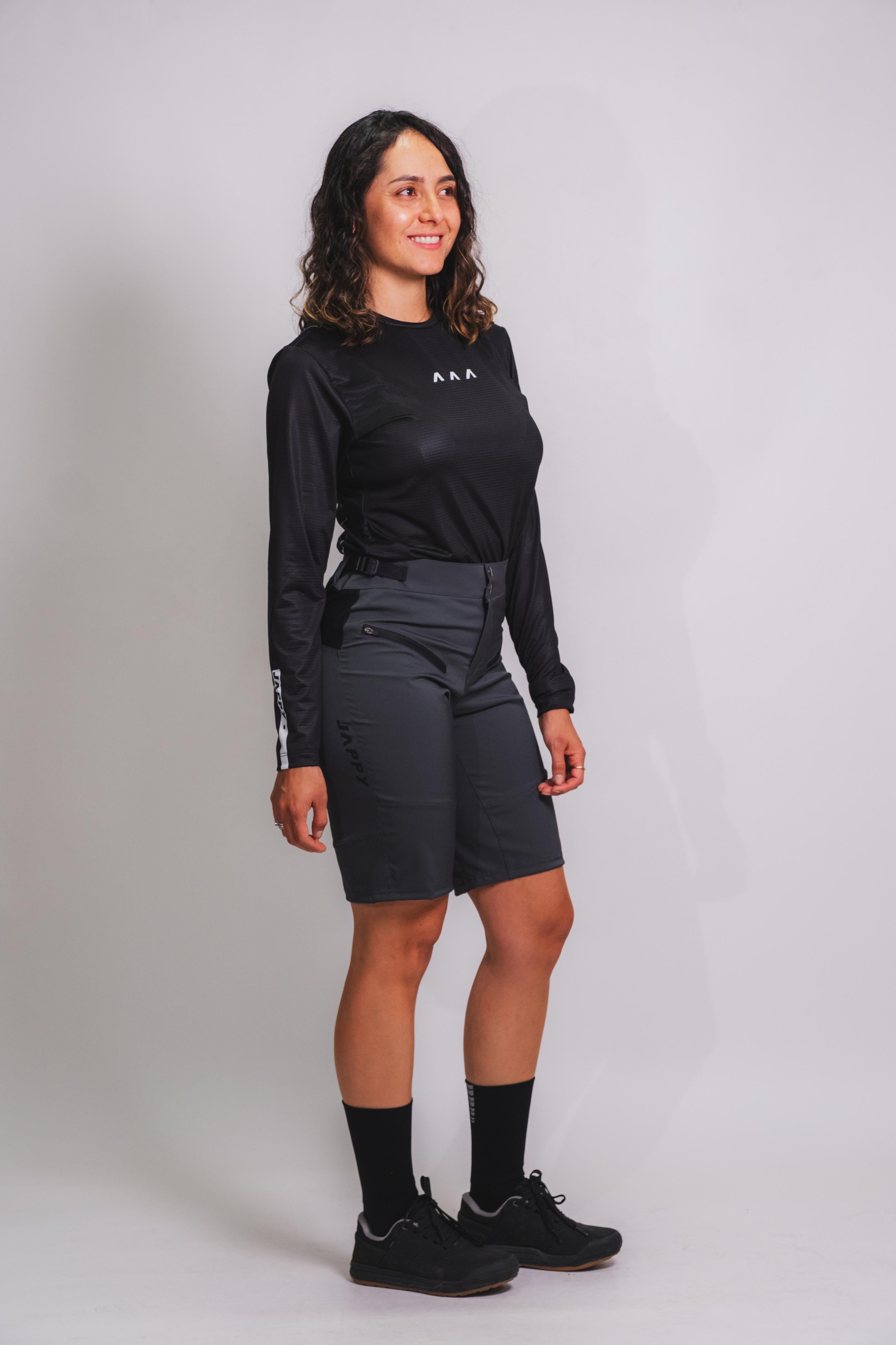 ORÍGENES - Short gris oscuro - Mujer