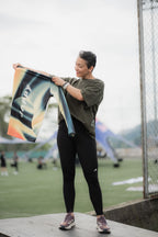 Jersey Manga RANGLAN Emerald -  Mujer