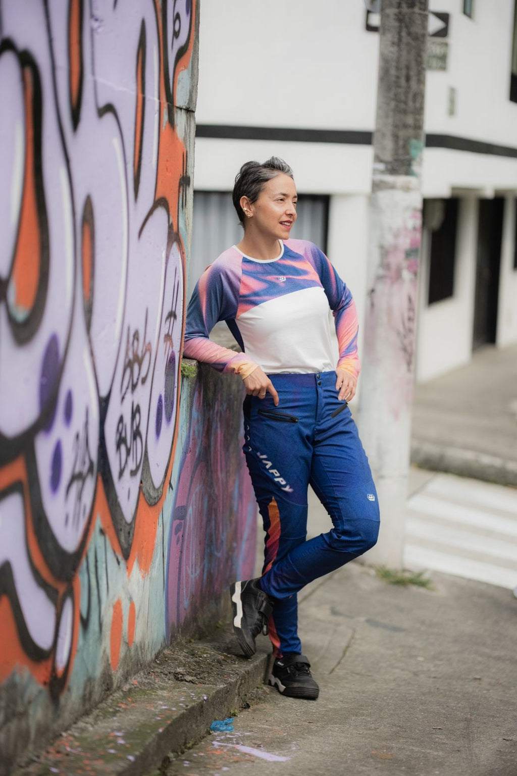 Jersey Manga RANGLAN Electric Blue -  Mujer