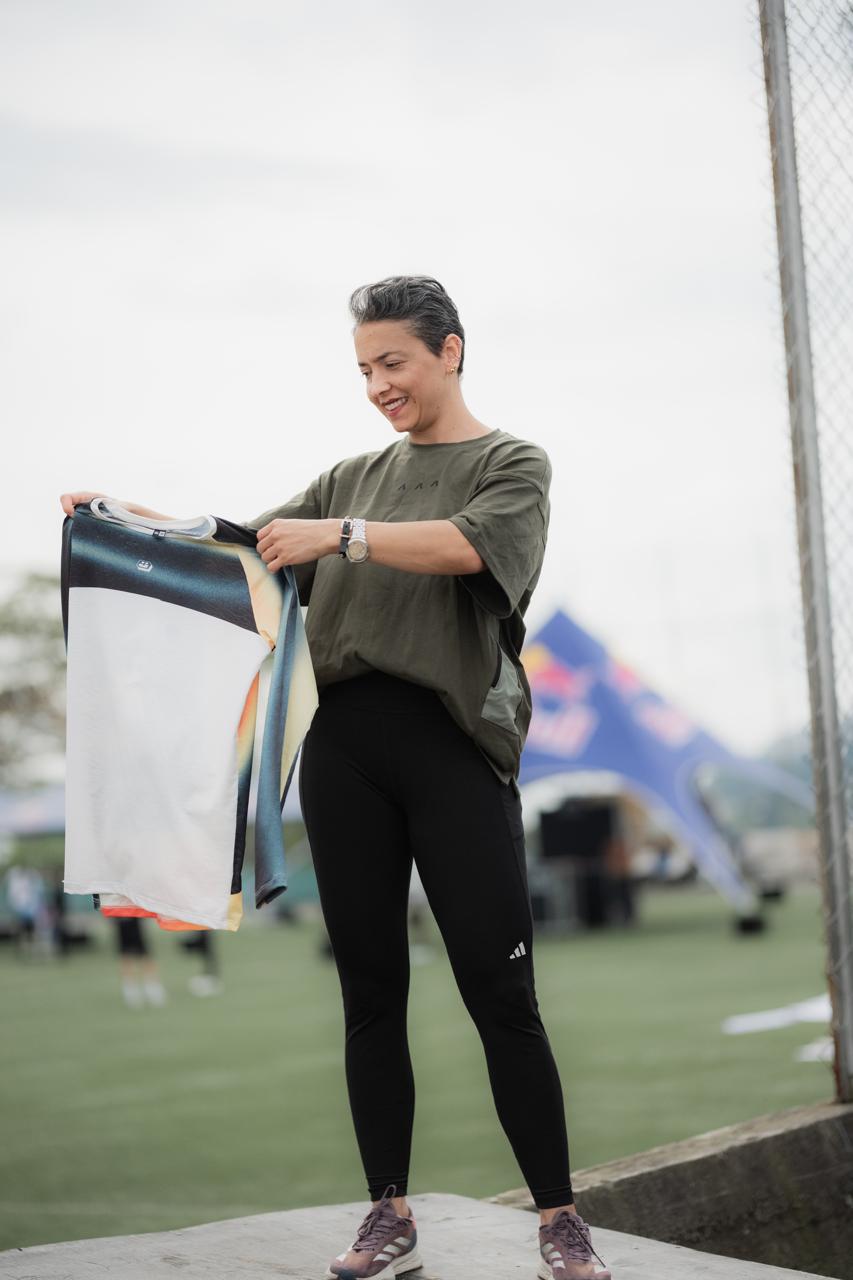 Jersey Manga RANGLAN Emerald -  Mujer